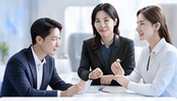 함께 배우고 이야기하는 교육·협업 연출 사진